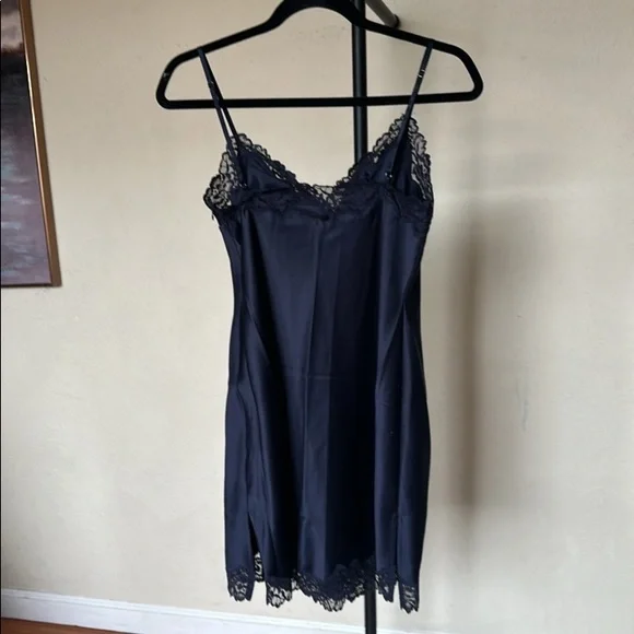 House‎ of CB 'Soraya'  Satin Lace Corset Mini Dress NWOT Size M - Picture 7 of 13